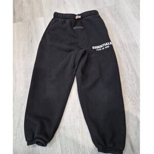 FOG Essentials Kids Black Joggers Size 8